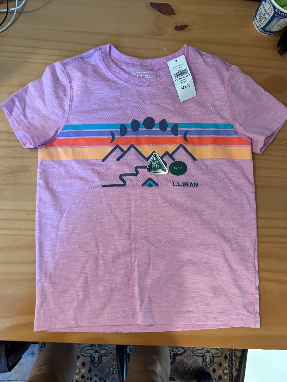 Kids Glow in the Dark LL Bean Shirt